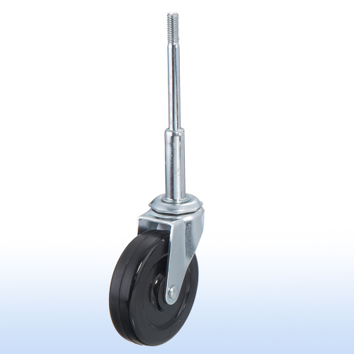 輕型腳輪
3”x 7/8 長桿活動煞車輪 
型號: T-02
3”x 7/8 Extra-long-post Swivel Caster w/Brake
