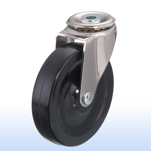 重型腳輪
4”x 1 中空活動煞車輪 
型號: B-03
4”x 1 Hollow Swivel Caster w/Brake
