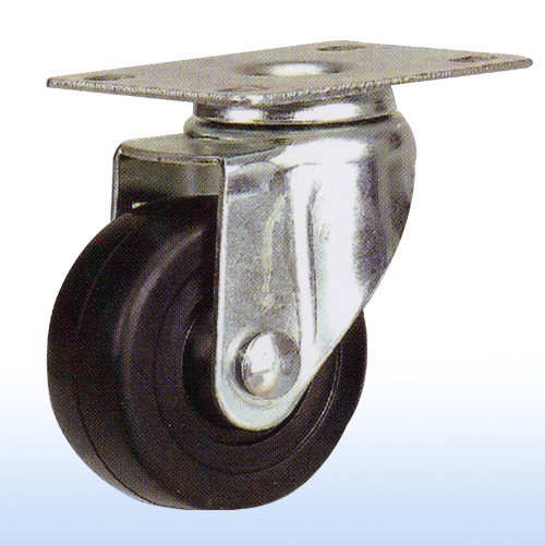 中型腳輪
3”x 1-1/4 活動煞車輪 
型號: N-05
3”x 1-1/4 Swivel Caster w/Brake
